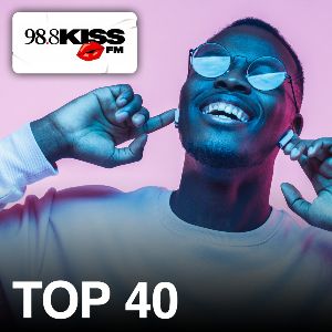 Logotipo de la emisora ​​de radio KISS FM - Top 40