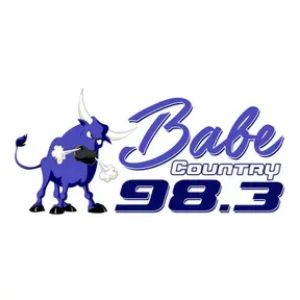 Logo de la station de radio WBJI Babe Country 98.3 FM