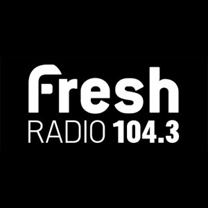 Logo de la station de radio 104.3 Fresh Radio