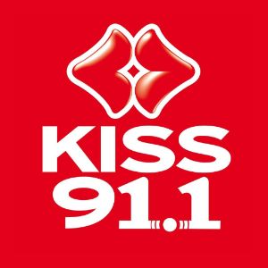 Logo de la station de radio Kiss 91.1 FM