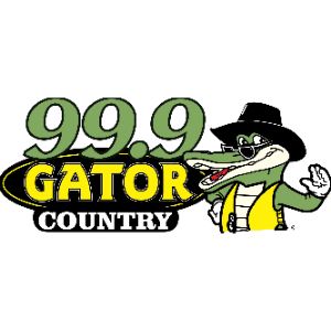 Logo of radio station WGNE Gator Country 99.9 FM