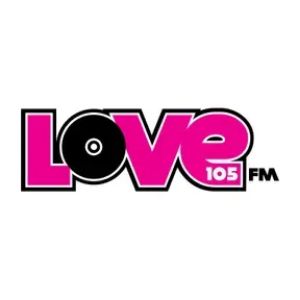 Logotipo de la emisora ​​de radio Love 105 FM