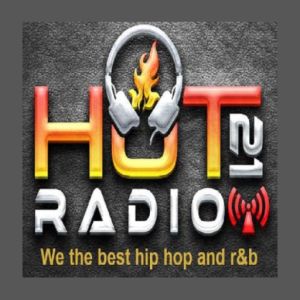 Logotipo de la emisora ​​de radio Hot 21 Radio