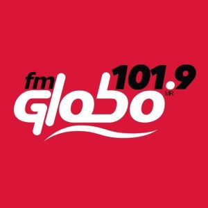 Logo of radio station FM Globo