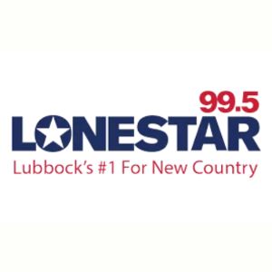 Logotipo de la emisora ​​de radio KQBR Lonestar 99.5 FM
