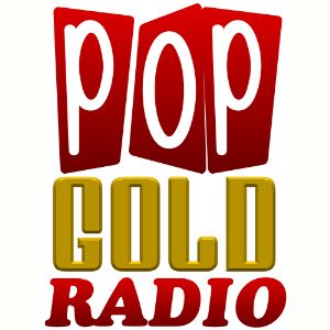 Logo of radio station Pop Gold Radio
