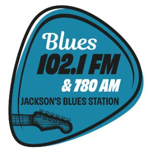 Logotipo de la emisora ​​de radio WIIN Blues 102.1 FM