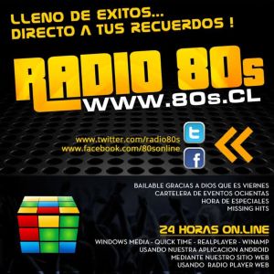 Logotipo de la emisora ​​de radio Radio 80s
