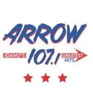 Logo of radio station KQEO Arrow 107.1 FM