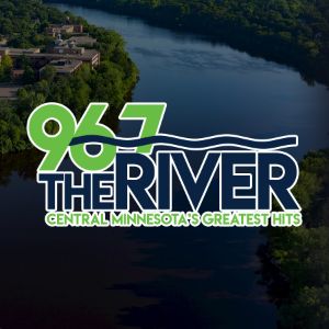Logo de la station de radio KZRV 96.7 The River