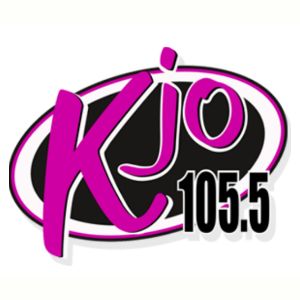 Logotipo de la emisora ​​de radio KKJO K-JO 105.5 FM