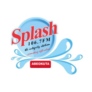 Logotipo de la emisora ​​de radio Splash FM 106.7 Abeokuta