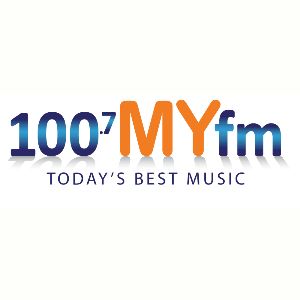 Logotipo de la emisora ​​de radio KSNA 100.7 My FM