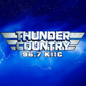 Logotipo de la emisora ​​de radio KIIC RADIO 96.7 FM ALBIA