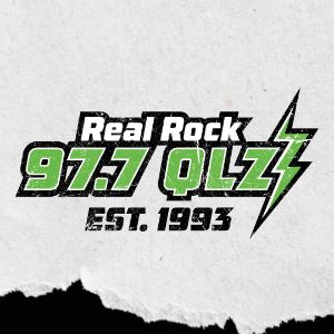 Logo de la station de radio 97.7 QLZ - Real Rock
