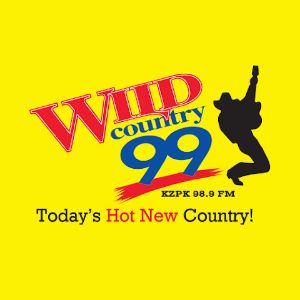 Logo de la station de radio KZPK Wild Country 99