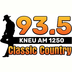 Logo of radio station KNEU 93.5 FM