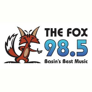 Logo of radio station KIFX 98.5 The Fox