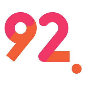 Logotipo de la emisora ​​de radio 92 FM