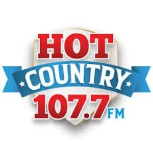 Logo de la station de radio CKHK Hot Country 107.7 FM