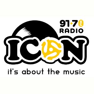 Logotipo de la emisora ​​de radio 91.7 Icon Radio - CKAY