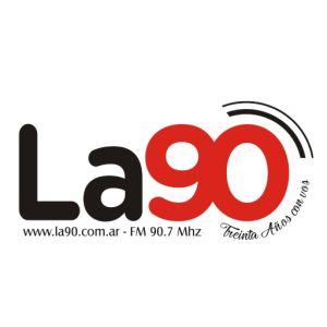Logo de la station de radio La 90 FM