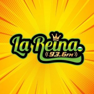 Logo de la station de radio La Reina 93.6 FM