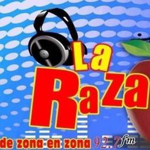 Logotipo de la emisora ​​de radio La Raza La Sabrosona de Santa Rosa