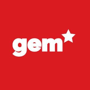 Logotipo de la emisora ​​de radio Gem