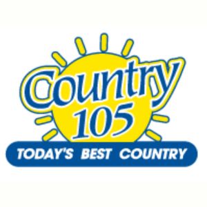 Logo de la station de radio CFDC Country 105