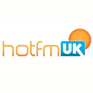 Logotipo de la emisora ​​de radio Hot FM UK