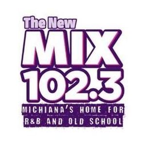 Logotipo de la emisora ​​de radio The New Mix 102.3 FM