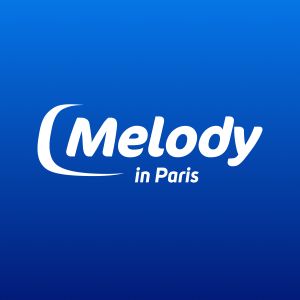 Logo of radio station Melody in Paris