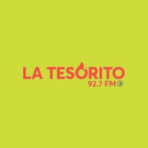 Logotipo de la emisora ​​de radio La Tesorito 92.7 FM