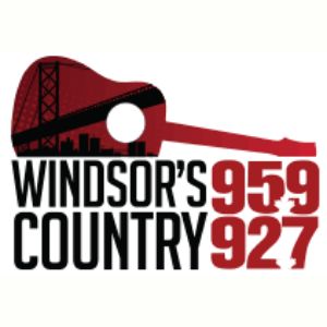 Logo de la station de radio CJWF Windsor's Country 95.9 & 92.7 FM
