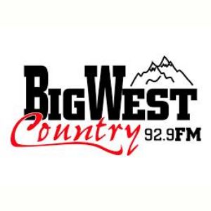 Logotipo de la emisora ​​de radio CIBW 92.9 Big West Country