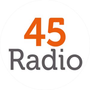 Logotipo de la emisora ​​de radio 45 Radio