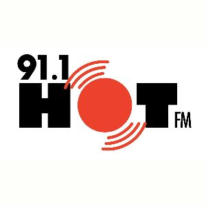 Logo de la station de radio 91.1 Hot FM