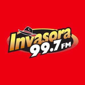 Logo de la station de radio La Invasora 99.7