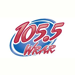 Logo of radio station 105.5 WRAR