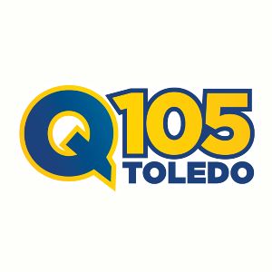 Logotipo de la emisora ​​de radio WQQO Q105 Toledo
