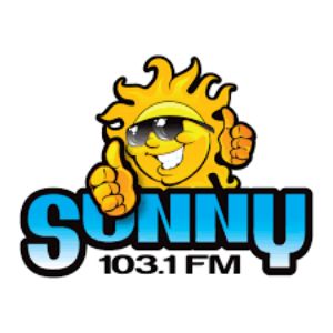 Logotipo de la emisora ​​de radio WSYN Sunny 103.1 FM
