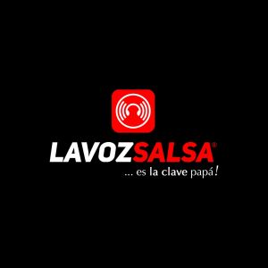 Logo of radio station La Voz Salsa