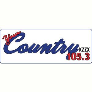 Logo of radio station KZZX 105.3 FM