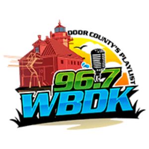 Logo of radio station 96.7 WBDK