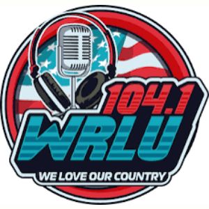 Logo of radio station 104.1 WRLU