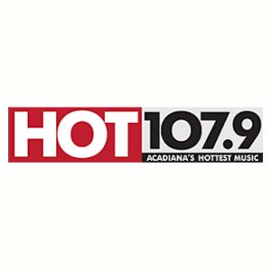 Logotipo de la emisora ​​de radio KHXT Hot 107.9 FM