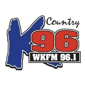 Logo of radio station K96 WKFM 96.1 FM