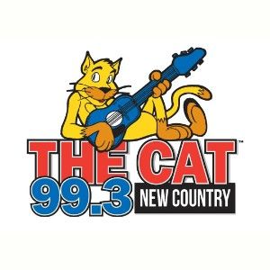 Logo de la station de radio WWKT 99.3 The Cat