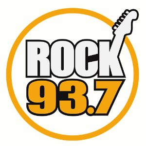 Logotipo de la emisora ​​de radio WBXE Rock 93.7 FM